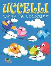 Uccelli Libro Da Colorare