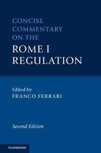 Concise Commentary on The Rome I Regulat