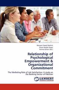 Relationship of Psychological Empowerment & Organizational Commitment