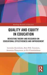 Quality and Equity in Education