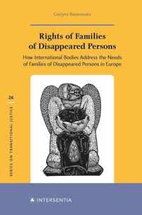 Rights of Families of Disappeared Persons, 26