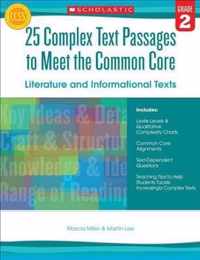 25 Complex Text Passages to Meet the Common Core