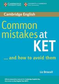 Common Mistakes at KET...and how to avoid them