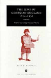 The Jews of Georgian England, 1714-1830