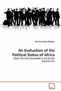 An Evaluation of the Political Status of Africa