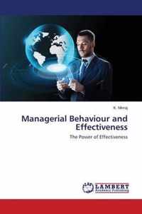 Managerial Behaviour and Effectiveness