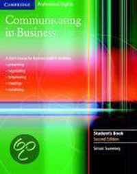 Communicating in Business. Students Book 2e