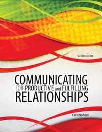 Communicating for Productive and Fulfilling Relationships