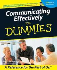 Communicating Effectively For Dummies