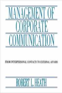 Management of Corporate Communication