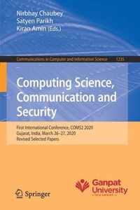 Computing Science Communication and Security