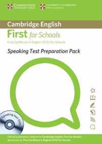 Speaking Test Preparation Pack for First for Schools Paperback with DVD