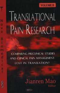 Translational Pain Research