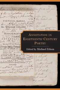 Annotation in Eighteenth-Century Poetry