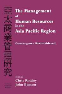 The Management of Human Resources in the Asia Pacific Region