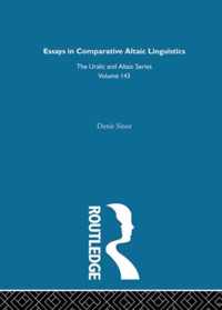 Essays in Comparative Altaic Linguistics