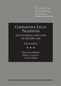 Comparative Legal Traditions, Text, Materials and Cases on Western Law