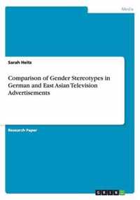 Comparison of Gender Stereotypes in German and East Asian Television Advertisements