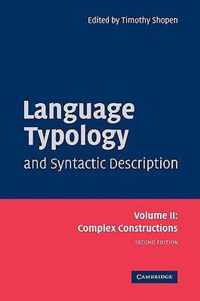 Language Typology and Syntactic Description