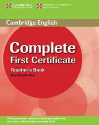 Complete First Certificate Teacher's Book