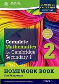 Complete Mathematics for Cambridge Lower Secondary Homework Book 2 (Pack of 15)