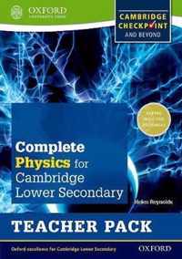 Complete Physics for Cambridge Lower Secondary Teacher Pack