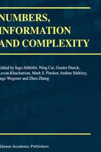 Numbers, Information and Complexity