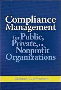 Compliance Management For Public, Private, Or Non-Profit Org