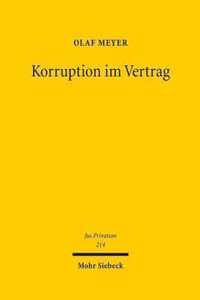 Korruption im Vertrag