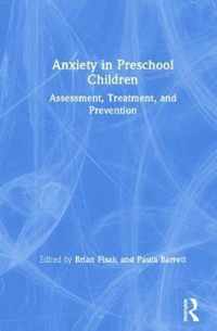 Anxiety in Preschool Children