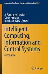 Intelligent Computing, Information and Control Systems