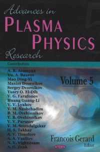 Advances in Plasma Physics Research