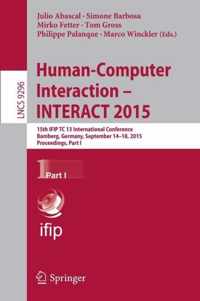 Human Computer Interaction INTERACT 2015