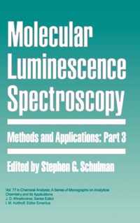 Molecular Luminescence Spectroscopy