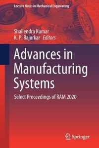 Advances in Manufacturing Systems