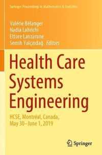 Health Care Systems Engineering