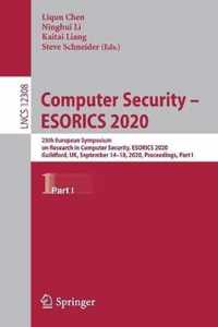 Computer Security ESORICS 2020