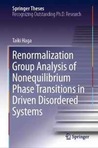 Renormalization Group Analysis of Nonequilibrium Phase Transitions in Driven Dis