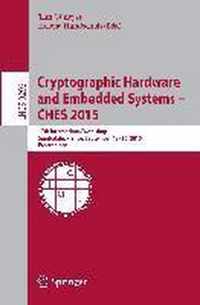 Cryptographic Hardware and Embedded Systems CHES 2015