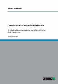 Computerspiele mit Gewaltinhalten