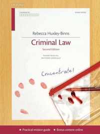 Criminal Law Concentrate