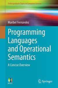 Programming Languages and Operational Semantics