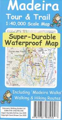 Madeira Tour & Trail Super-Durable Map