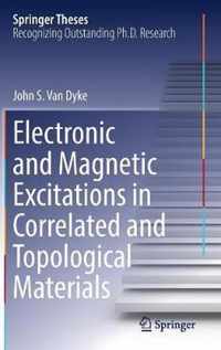 Electronic and Magnetic Excitations in Correlated and Topological Materials