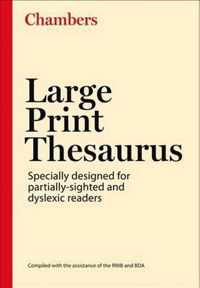 Chambers Large Print Thesaurus