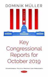 Key Congressional Reports for October 2019