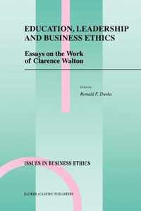 Education, Leadership and Business Ethics