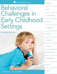 Behavioral Challenges in Early Childhood Settings