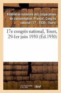 17e Congres National, Tours, 29-1er Juin 1930