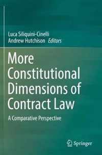 More Constitutional Dimensions of Contract Law